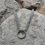 Viking King Chain (Silver) - Pendant - Horns of Odin