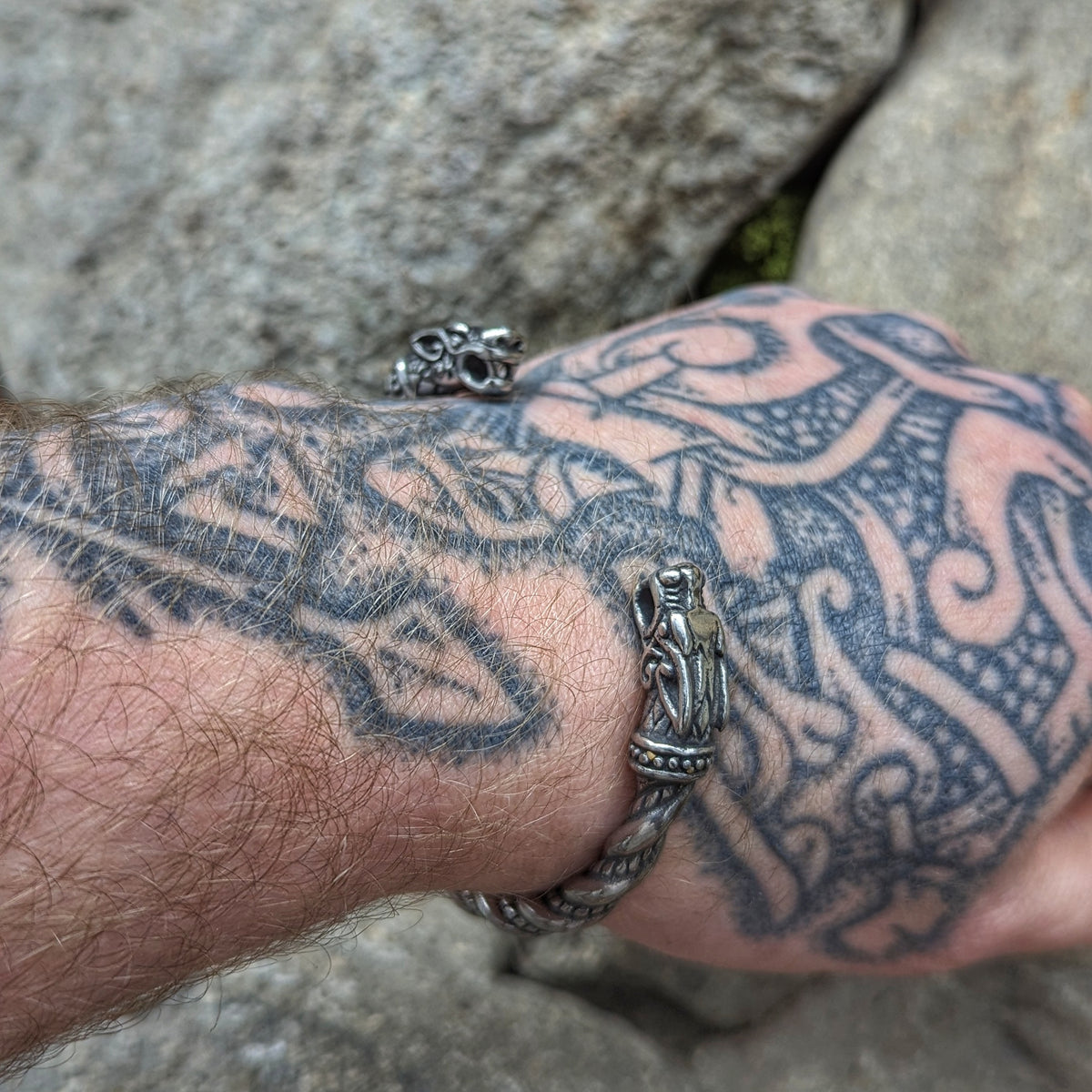 Wolves of Odin Arm Ring