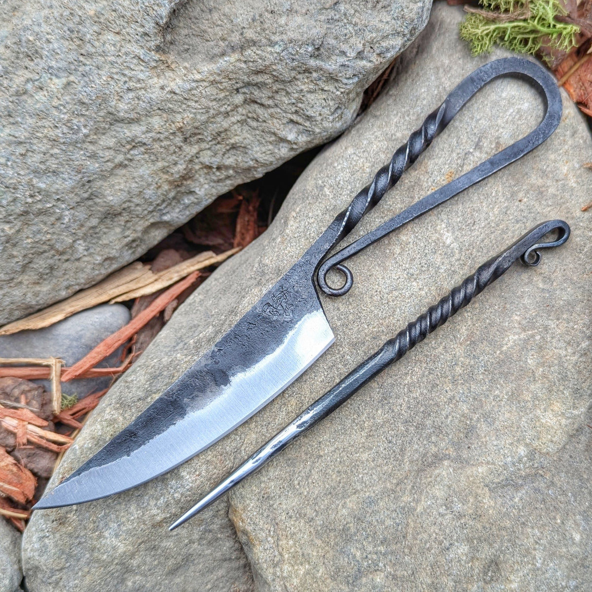 Viking Knife & Eating Spike Set