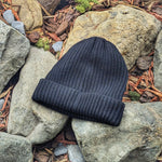 Wanderer's Merino Beanie - Black