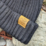 Wanderer's Merino Beanie - Black - Beanies - Horns of Odin