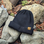 Wanderer's Merino Beanie - Black