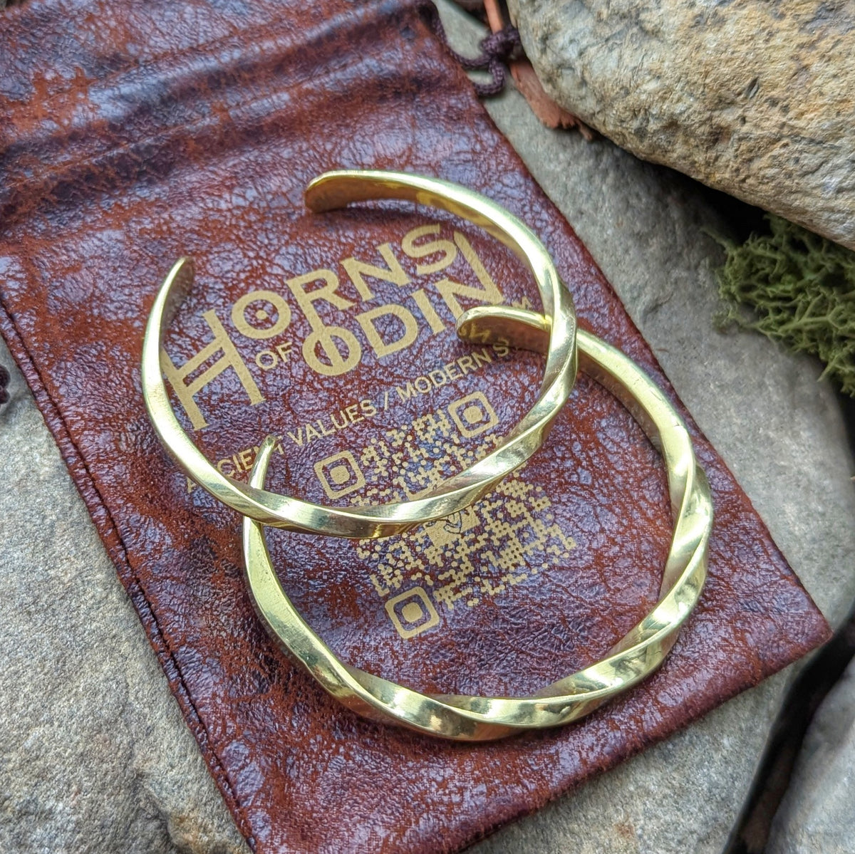 Odin and Frigg's Oath Rings (Brass)