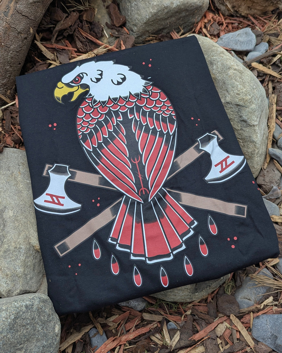 Blood Eagle Tee - Black