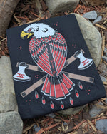 Blood Eagle Tee - Black - T-Shirt - Horns of Odin