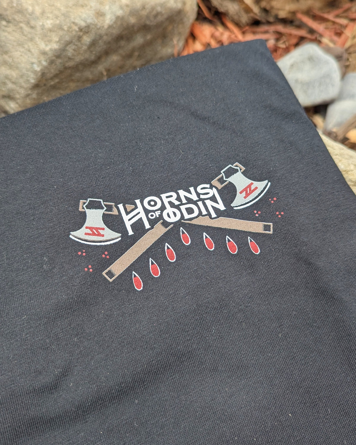 Blood Eagle Tee - Black - T-Shirt - Horns of Odin