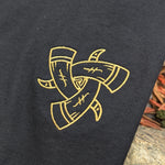 Horns of Odin Oversize Tee - Black - T-Shirt - Horns of Odin