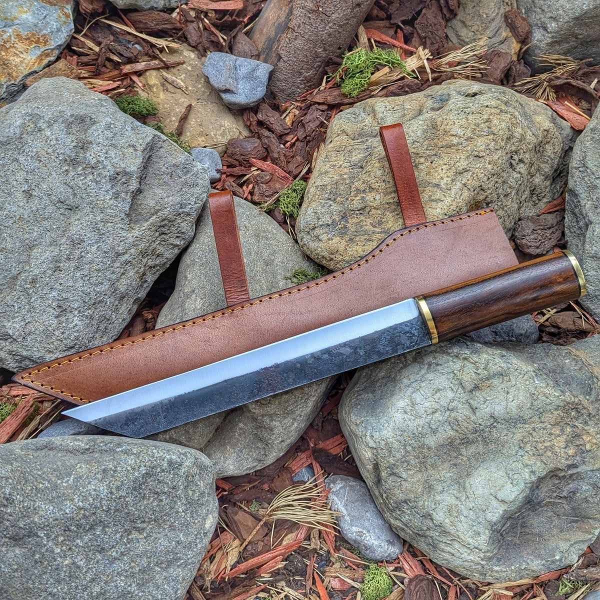 Tyr's Seax - A Grade - Seax - Horns of Odin