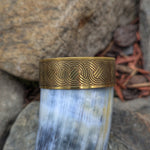 Berserker's Drinking Horn - Brass