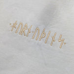Runic Oversize Tee - Bone - T-Shirt - Horns of Odin