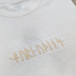 Runic Oversize Tee - Bone