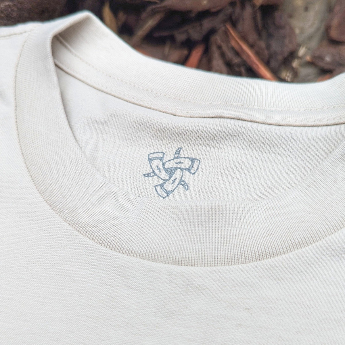 Runic Oversize Tee - Bone - T-Shirt - Horns of Odin