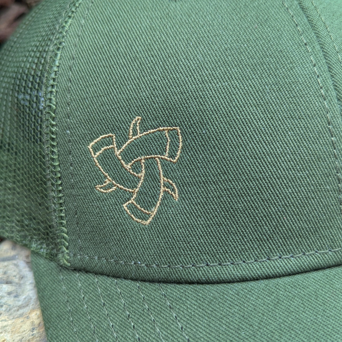 Horns of Odin Trucker Cap - Khaki