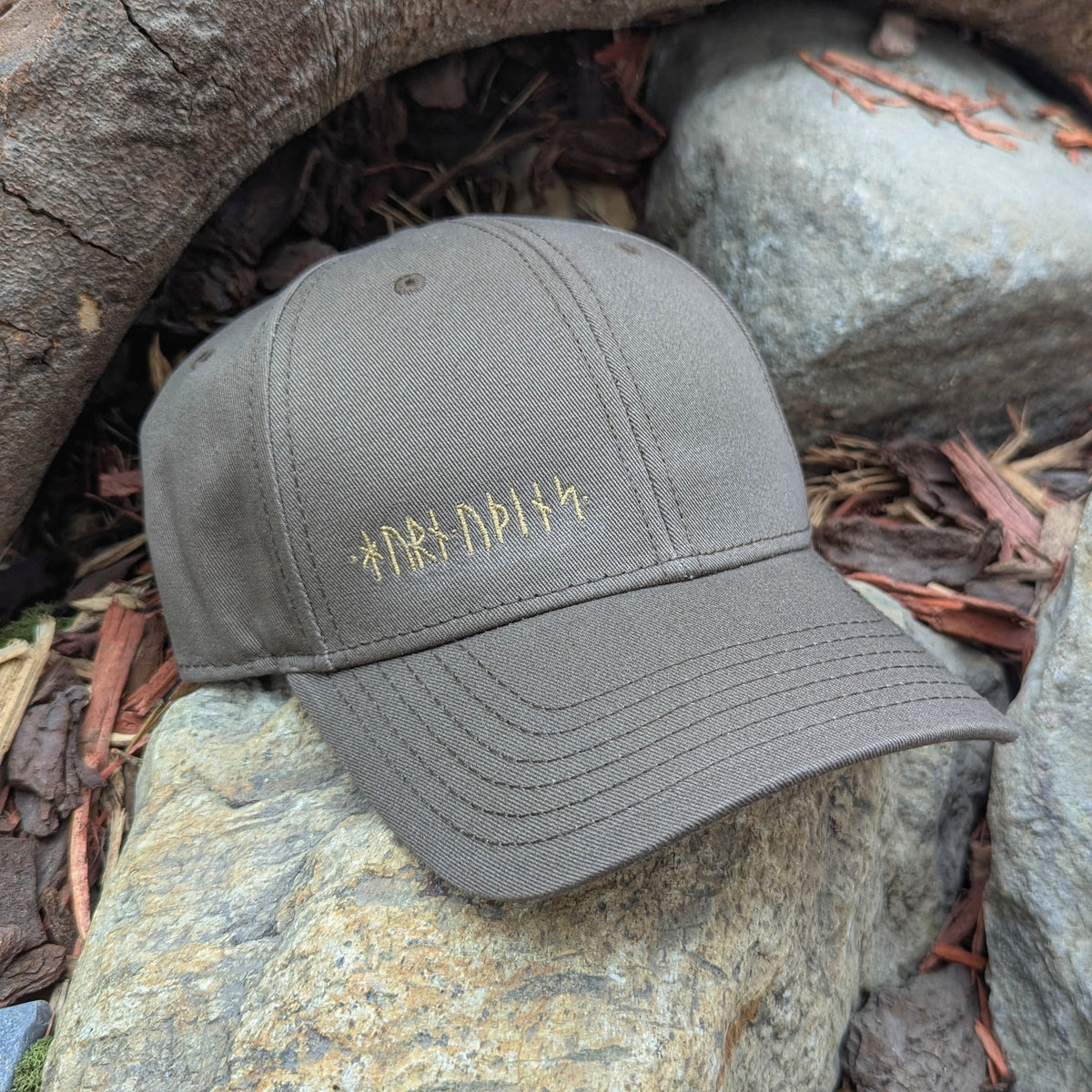 Runic Cap - Walnut