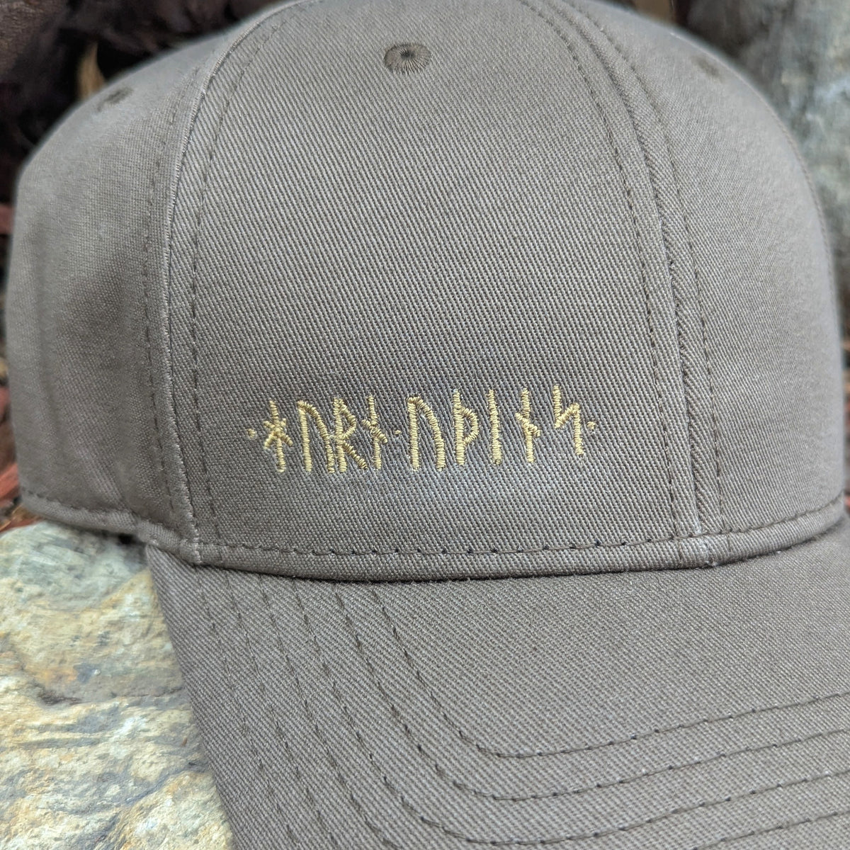 Runic Cap - Walnut