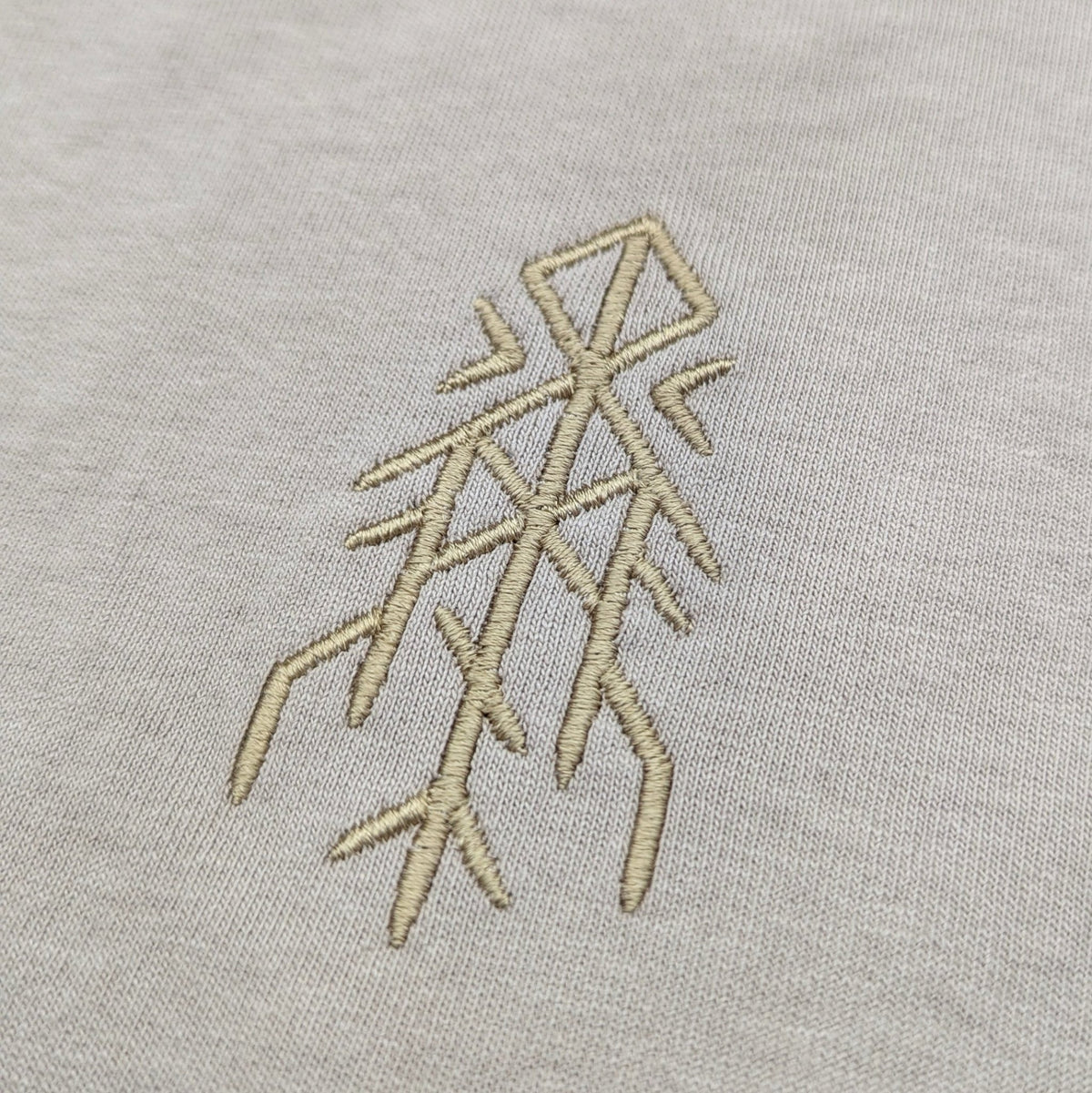 Bindrune Sleeveless - Faded Khaki - T-Shirt - Horns of Odin