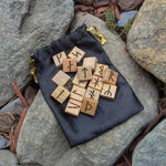 Younger Futhark Mango Wood Wooden Rune Set