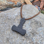 Dwarven Mjolnir Pendant - Pendant - Horns of Odin