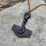 Twisted Mjolnir Pendant - Pendant - Horns of Odin
