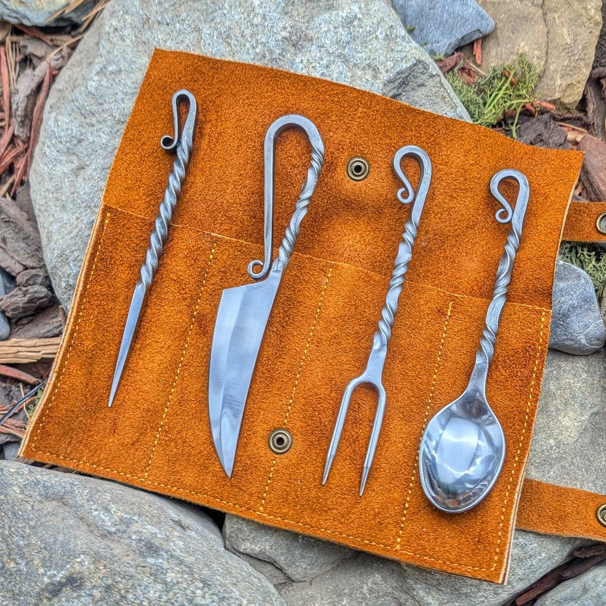 Einherjar Feast Set - Knife - Horns of Odin