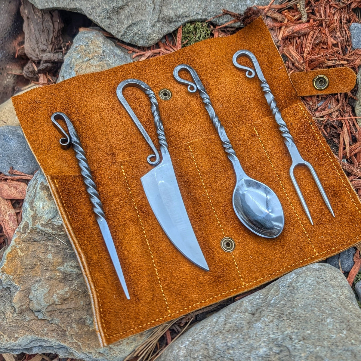 Einherjar Feast Set - Knife - Horns of Odin