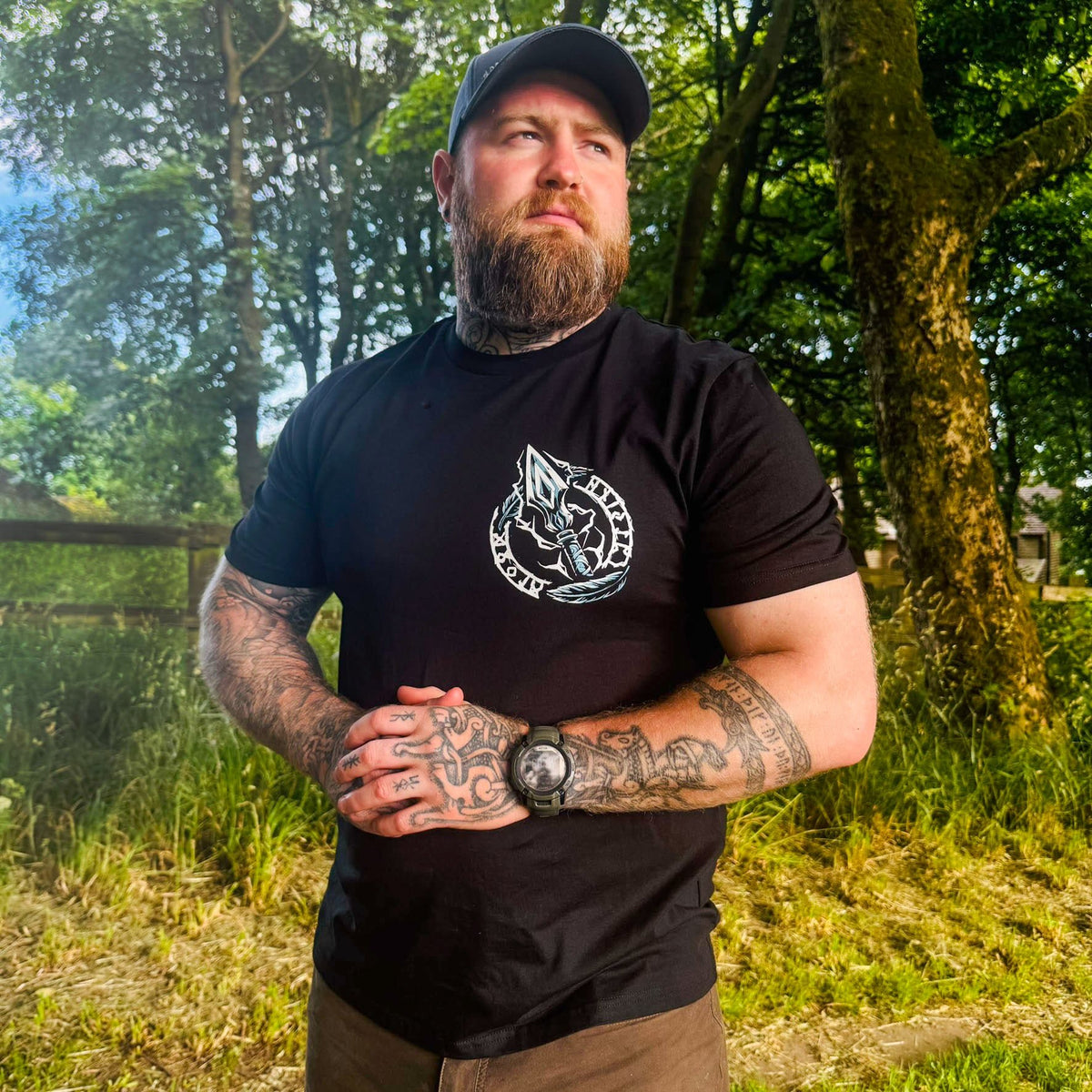 Lord of the Slain Tee - T-Shirt - Horns of Odin