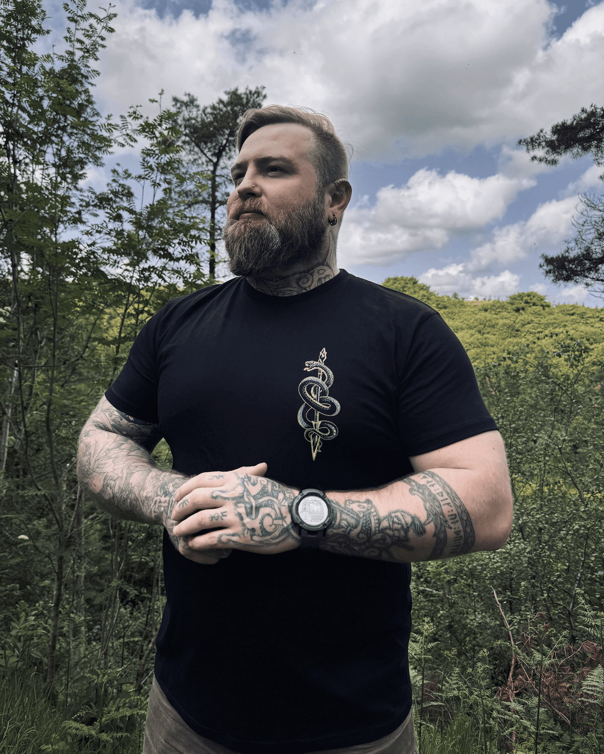 Enemy of Gods Tee - T-Shirt - Horns of Odin