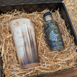 Mead & Horn Mug Gift Set - Horn mug - Horns of Odin