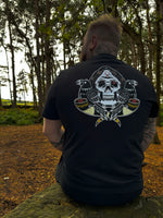 Seidr Odin Tee - Black - T-Shirt - Horns of Odin