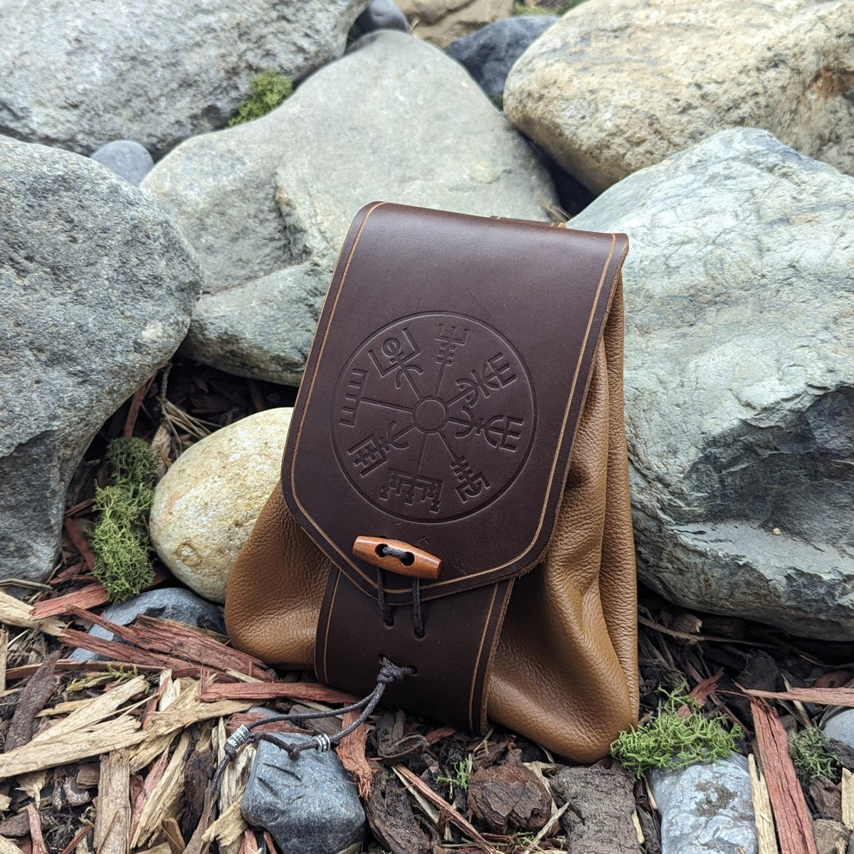 Vegvisir Soft Belt Bag - Belt pouch - Horns of Odin