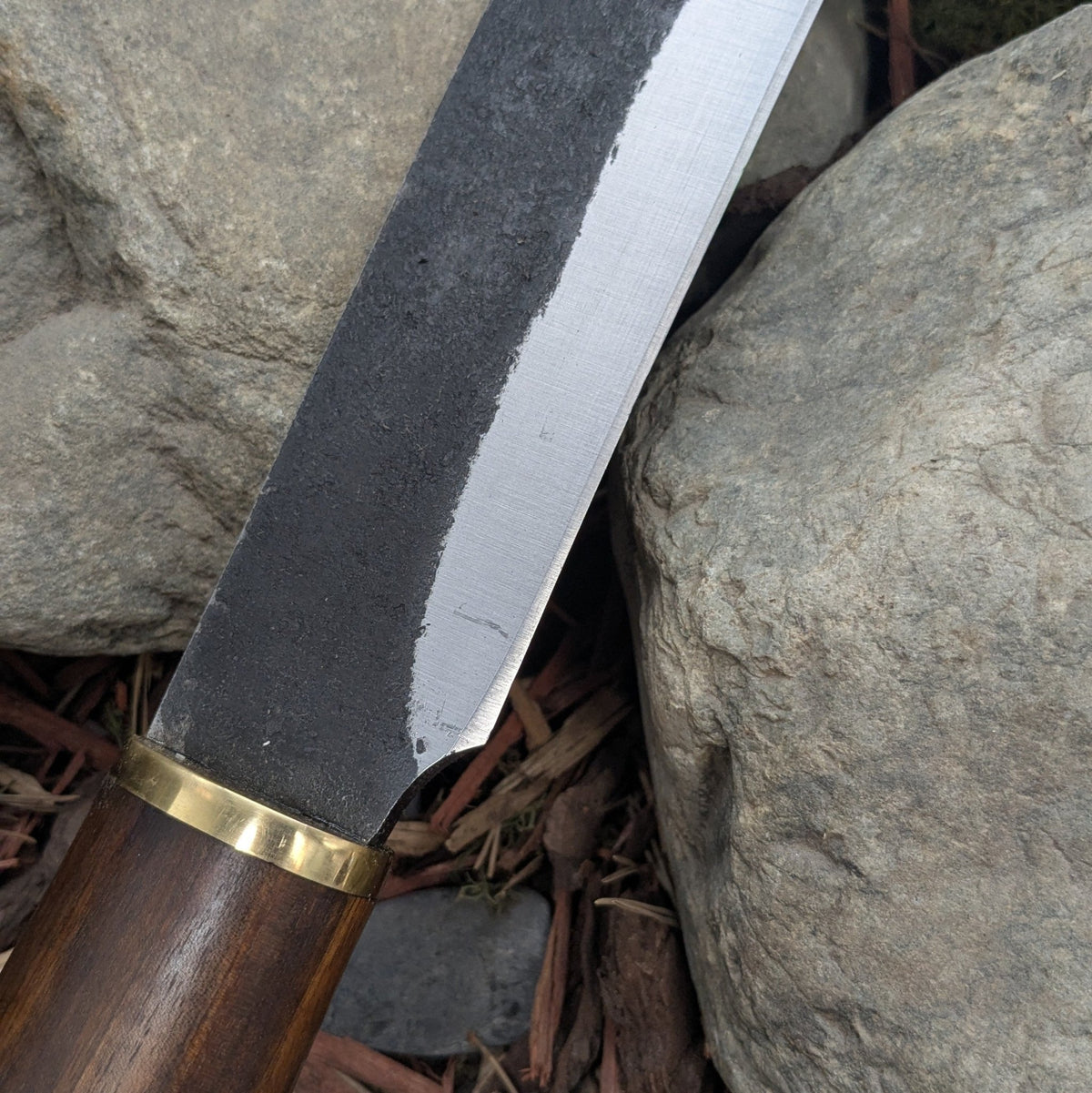 Viking Long Seax - A Grade - Knife - Horns of Odin