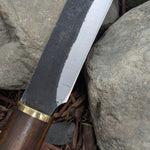Viking Long Seax - A Grade - Knife - Horns of Odin