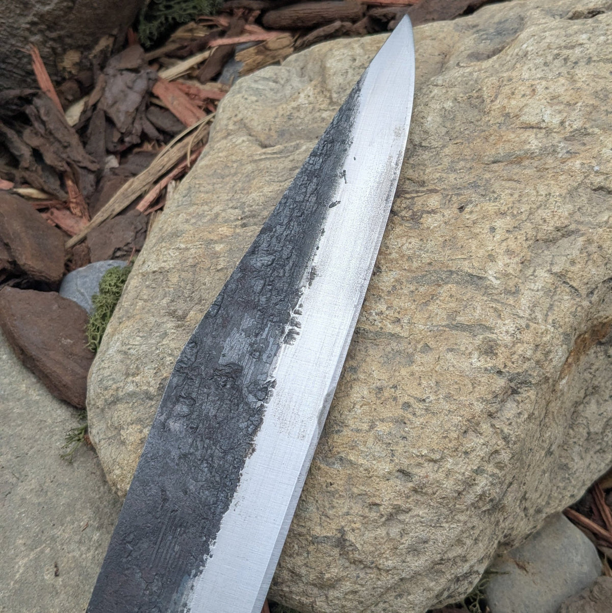 Odin's Long Seax - B Grade - Knife - Horns of Odin