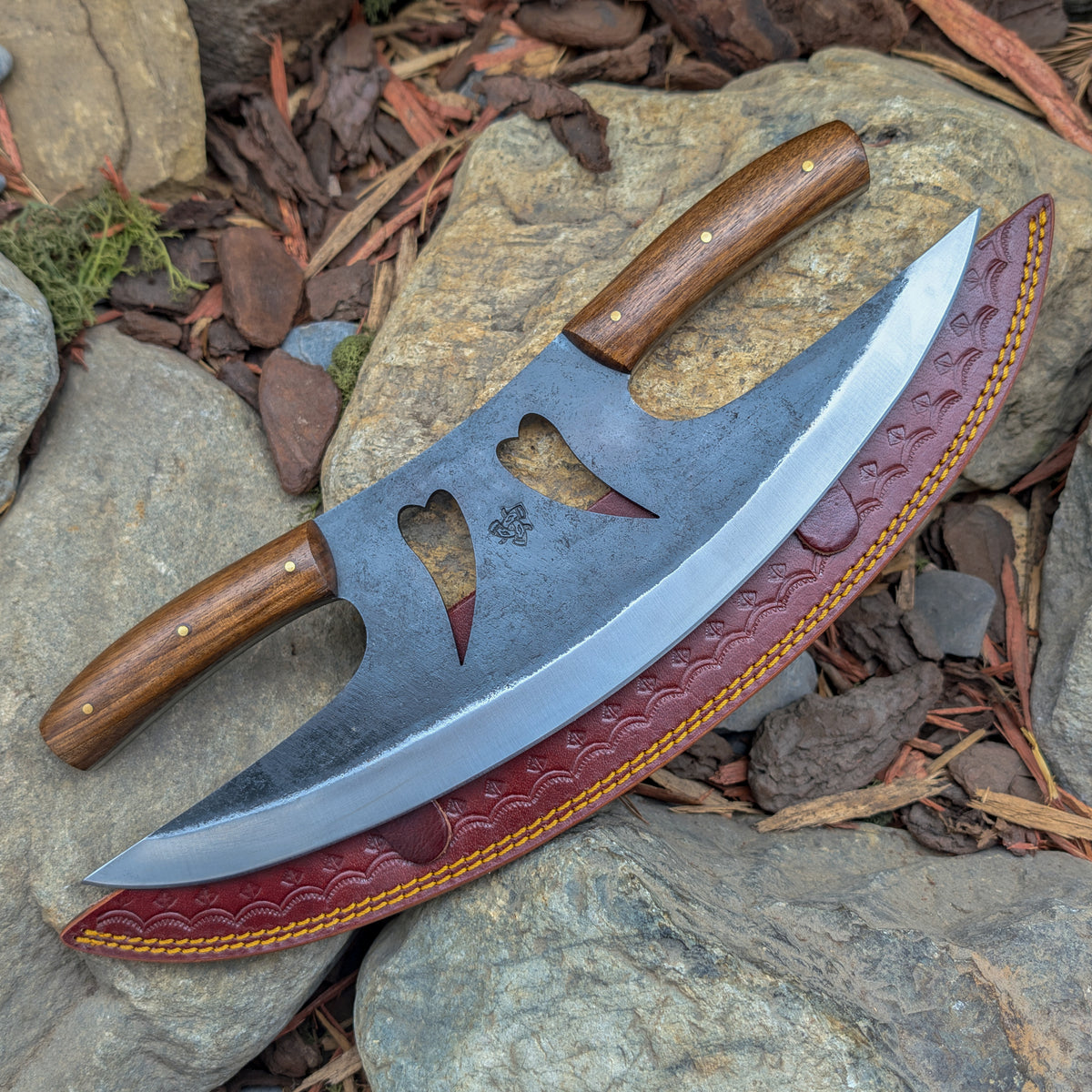Andhrímnir Hand-Forged Hearth Blade & Rocker Cleaver