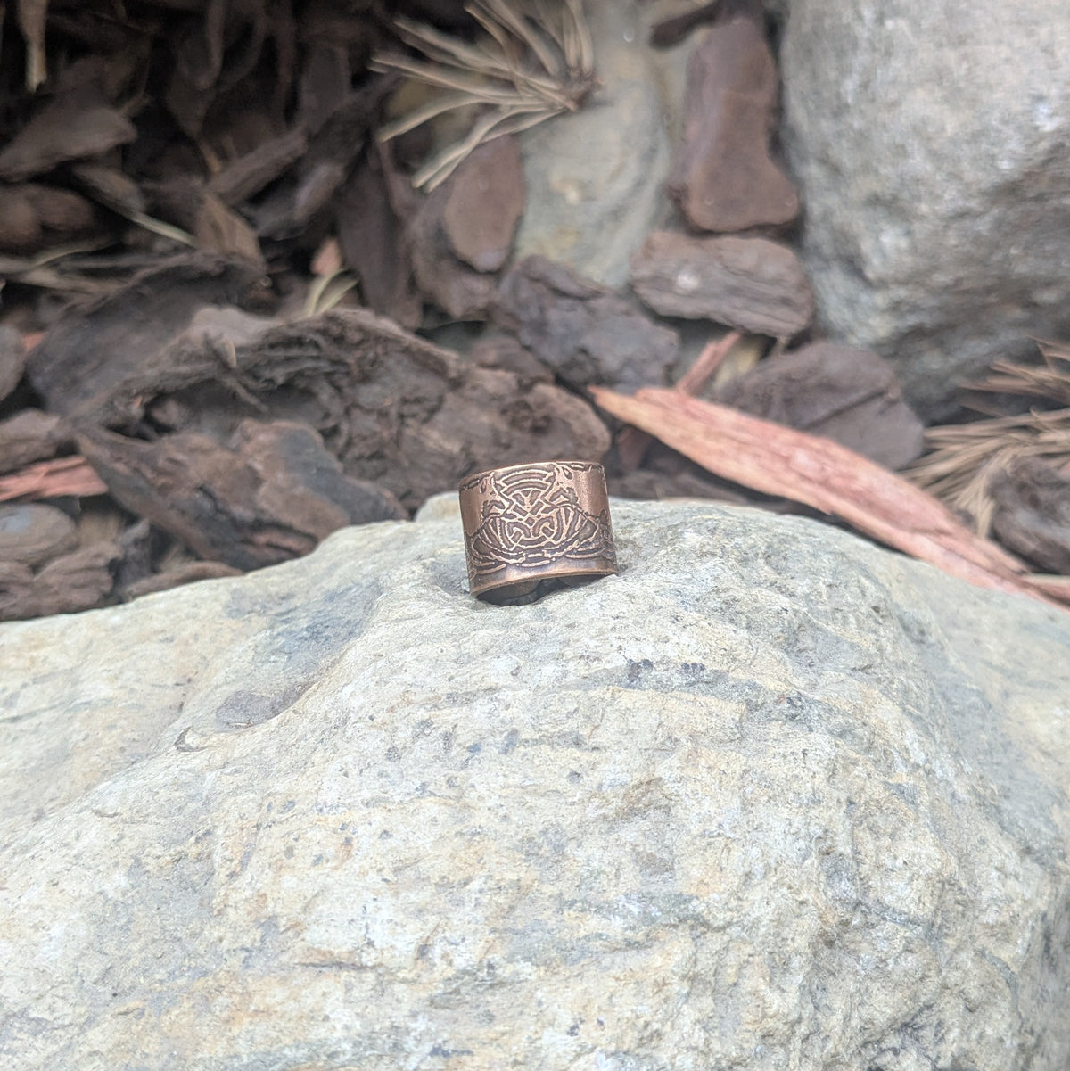 Geri and Freki Ring - Small -A Grade