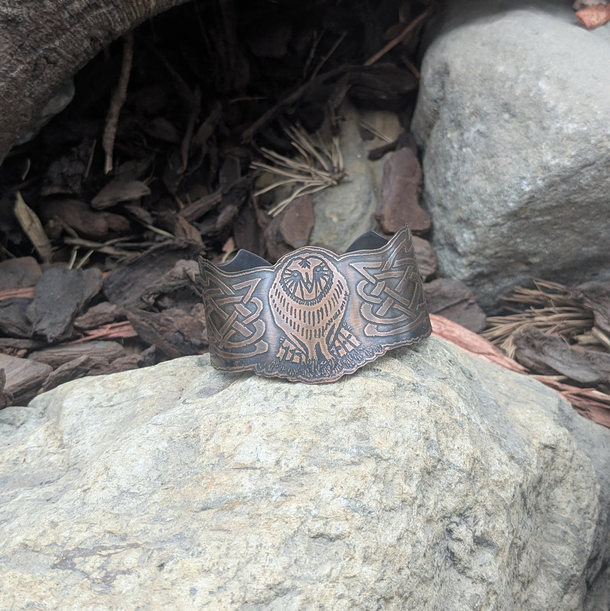 Owl Cutout Cuff - Extra Large - A Grade