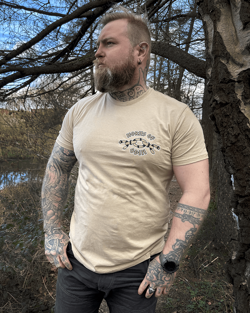 Breaker of Chains - Sand - T-Shirt - Horns of Odin