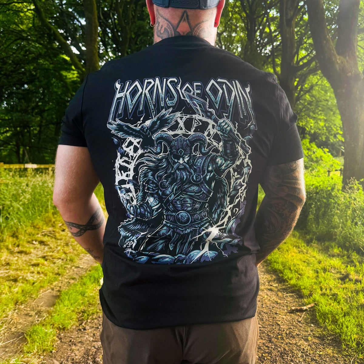 Lord of the Slain Tee - T-Shirt - Horns of Odin