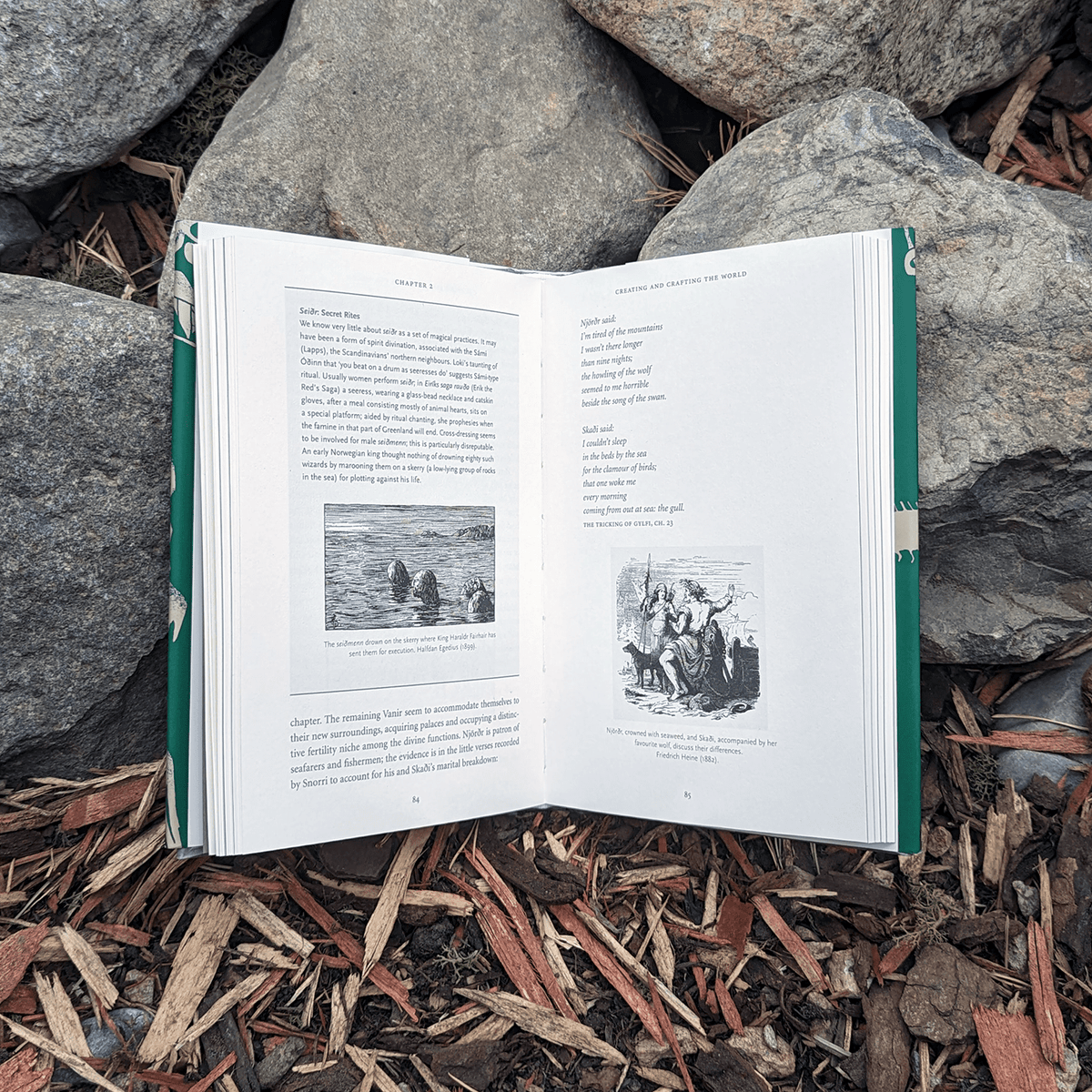 The Norse Myths: A Guide to the Gods and Heroes - Book - Horns of Odin