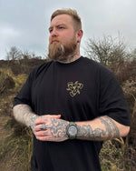 Horns of Odin Oversize Tee - Black - T-Shirt - Horns of Odin