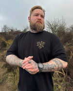 Horns of Odin Oversize Tee - Black - T-Shirt - Horns of Odin