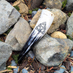 Triquetra Drinking Horn - Drinking horn - Horns of Odin
