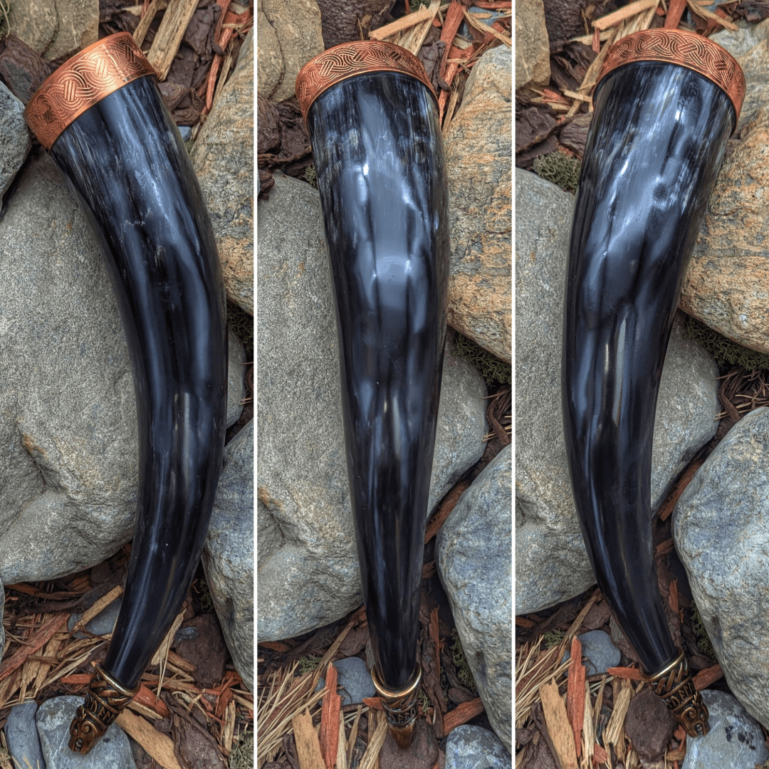 Berserker's Drinking Horn - Copper - Drinking horn - Horns of Odin