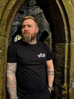 Resort: Valhalla Tee - Black - T-Shirt - Horns of Odin