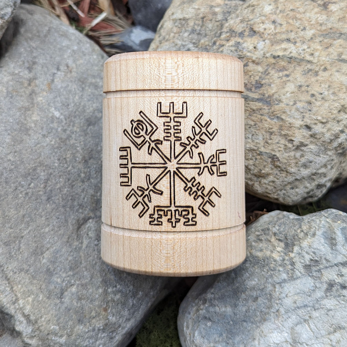 Vegvisir Candle Holder - New Design - Candle Holder - Horns of Odin