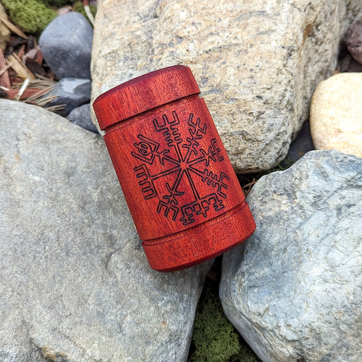 Vegvisir Candle Holder - New Design - Candle Holder - Horns of Odin