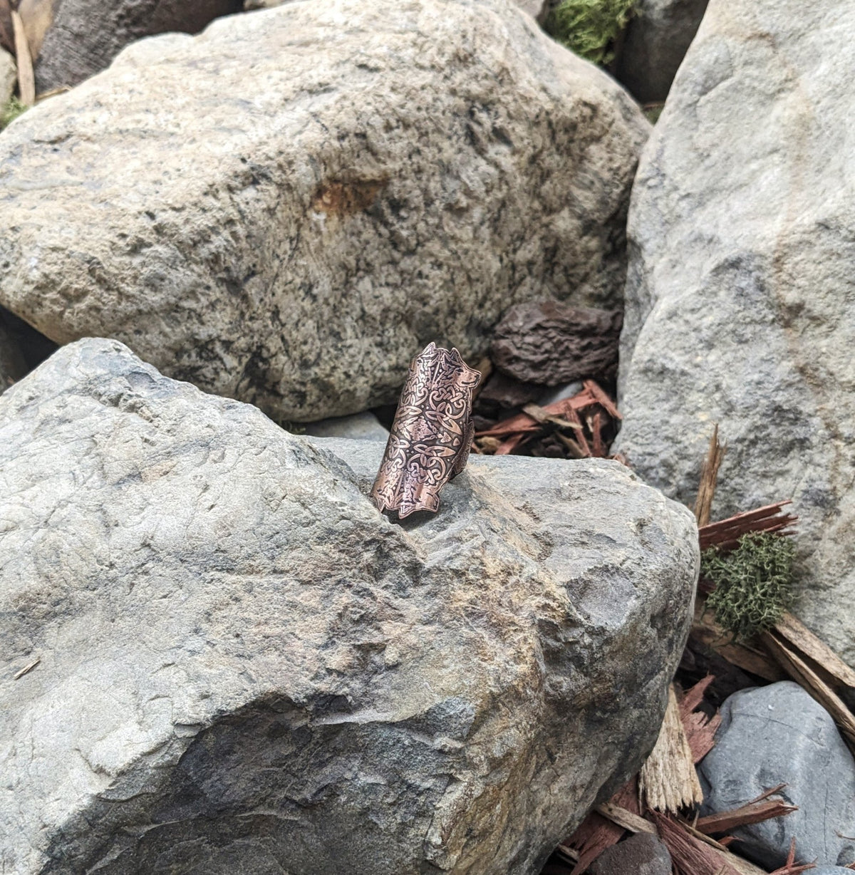 Wolf Armour Ring - Ring - Horns of Odin