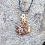 Vegvisir Mjölnir - Pendant - Horns of Odin