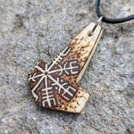 Vegvisir Mjölnir - Pendant - Horns of Odin