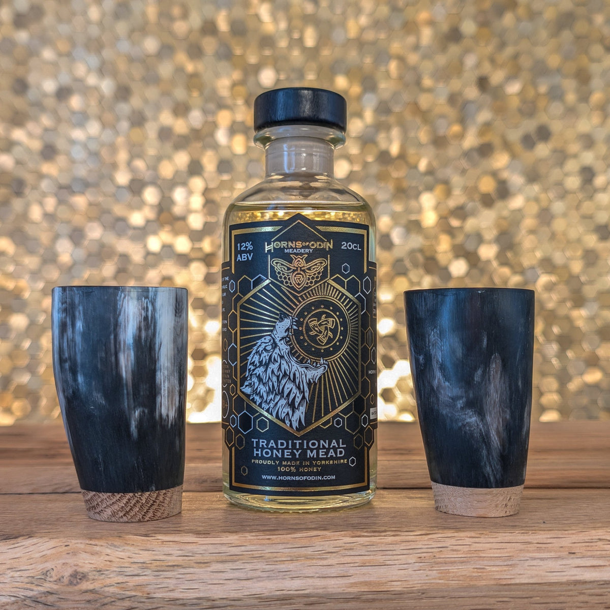 Horn Shot Glass & Mead Gift Set - Horn shot glass - Horns of Odin